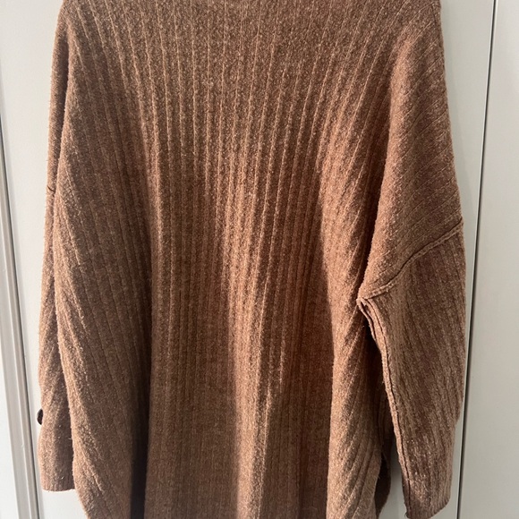 Intimately Free People Around The Clock Brown Tunic Sweater - Picture 7 of 9
